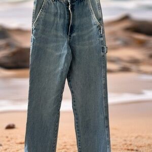 Zara Relaxed Fit Blue Jeans